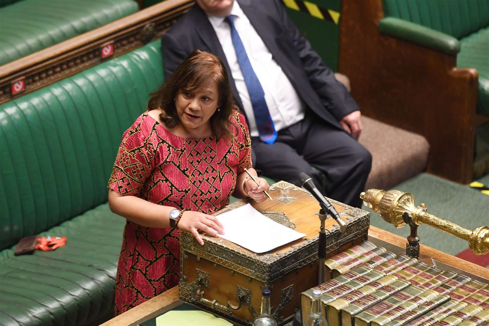 Shadow Commons leader Valerie Vaz (UK Parliament/Jessica Taylor/PA)