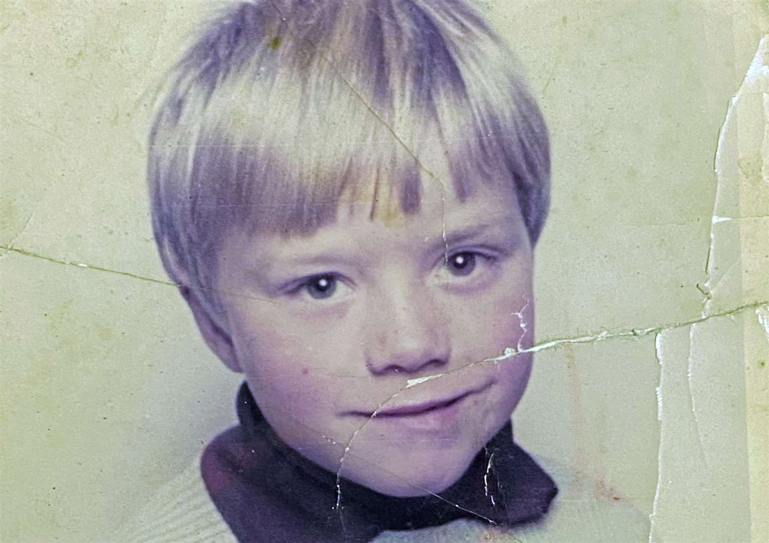 John Hacking, pictured as a child. Picture: WallToWall