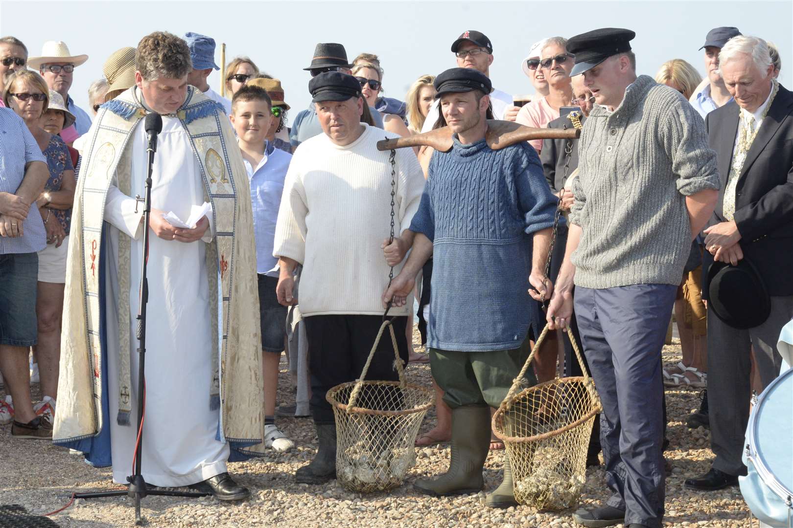 The Landing of the Oysters at the Whitstable Oyster Festival