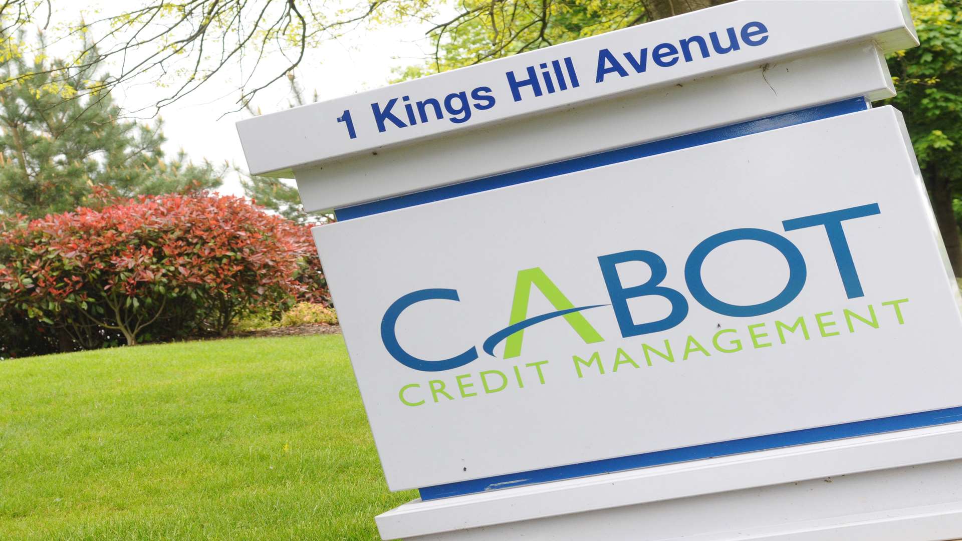 Cabot Credit Management has the prestigious 1 Kings Hill Avenue address