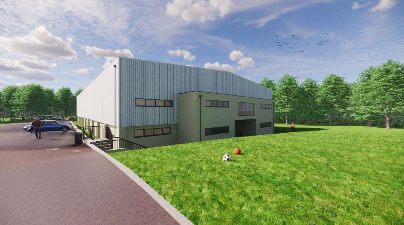A new six-court sports hall at Invicta Grammar School in Maidstone is also being considered