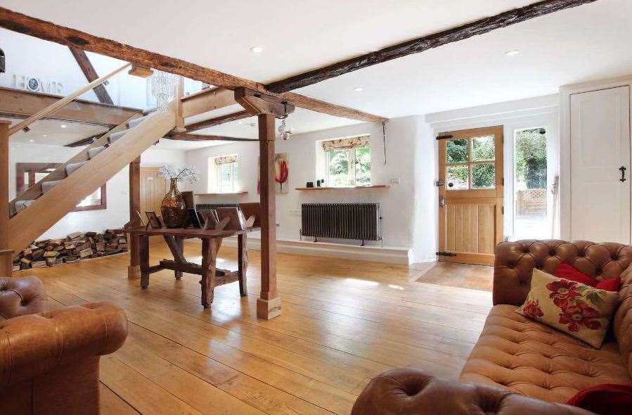 Inside the stable conversion at Lullingstone