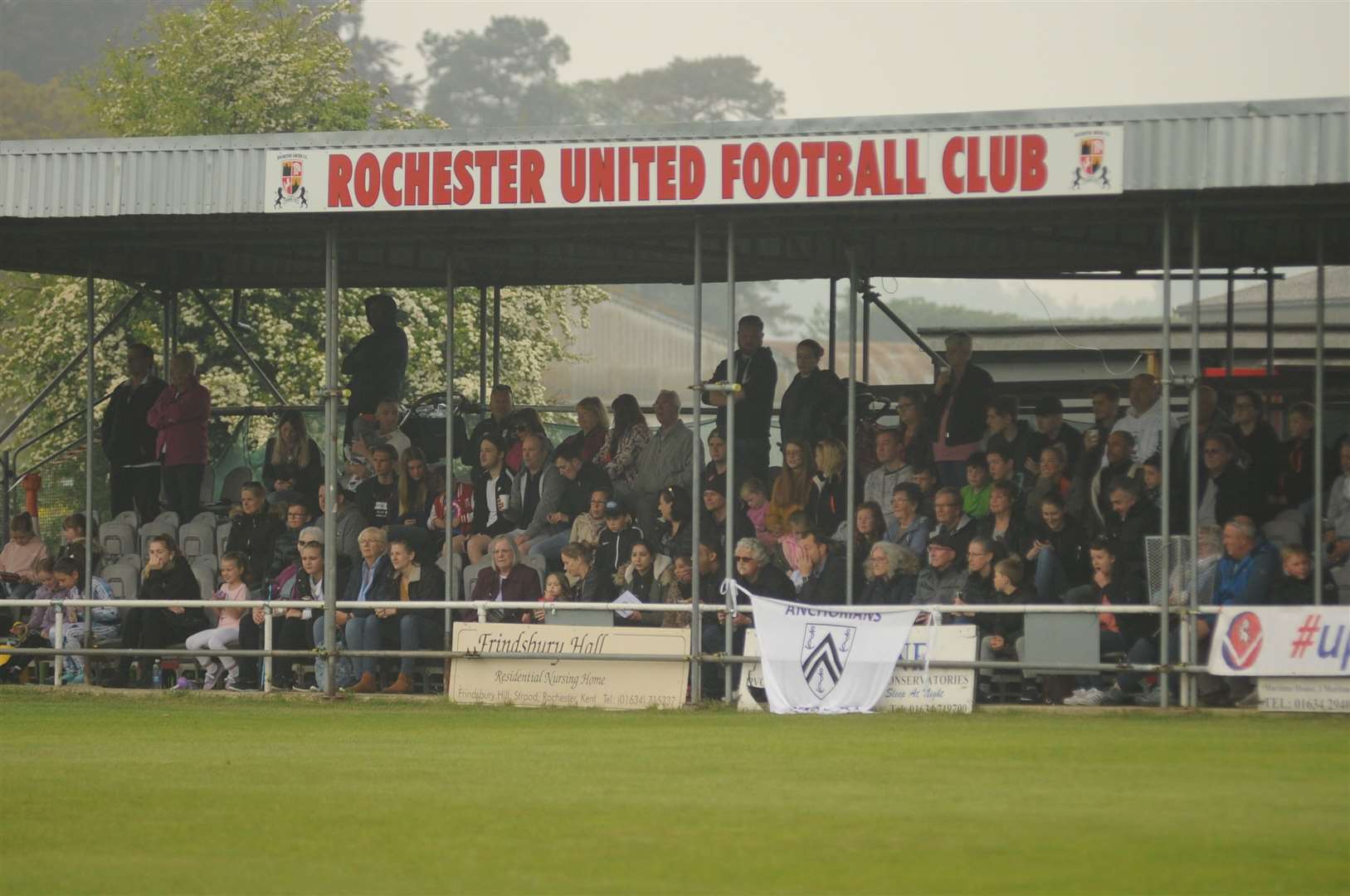 Rochester United's Rede Court Road ground Picture: Steve Crispe