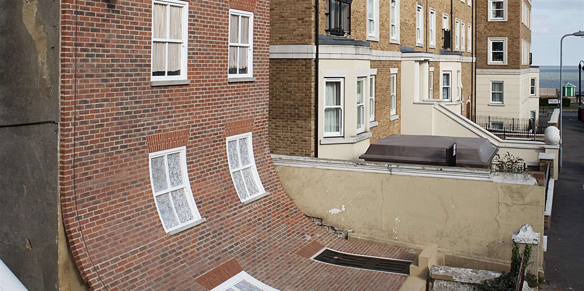 The mid-19th century house in Margate which was transformed by Alex Chinneck in 2013