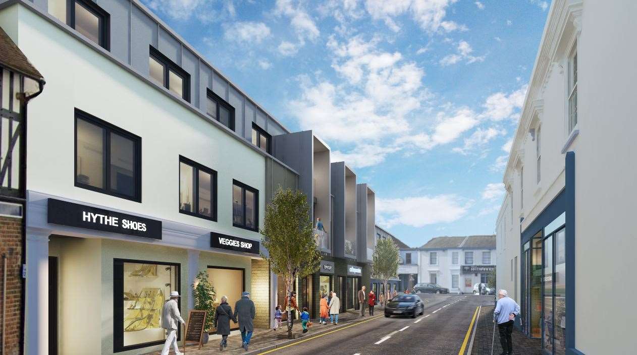 The planned Town Square House development would have smaller retail units. Picture: In5 Group