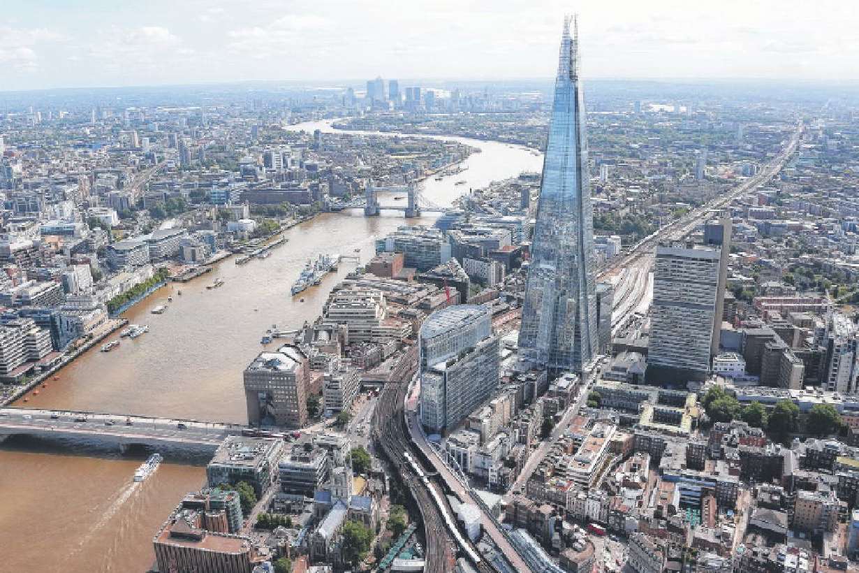 London Bridge where police are probing a suspected terror attack