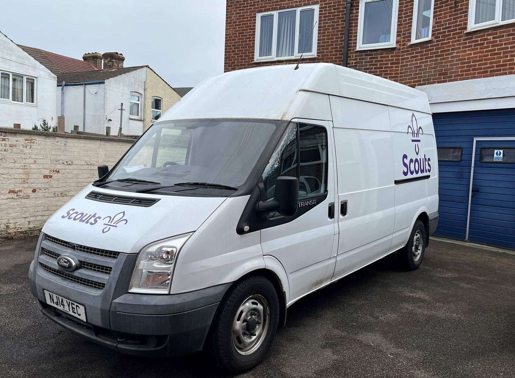 The Ford Transit van has been missing since Monday. Picture: Angela Palmer