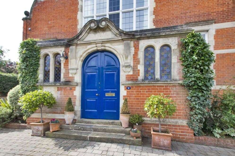 The front of the house is sure to impress before guests even knock on the door. Picture: Savills