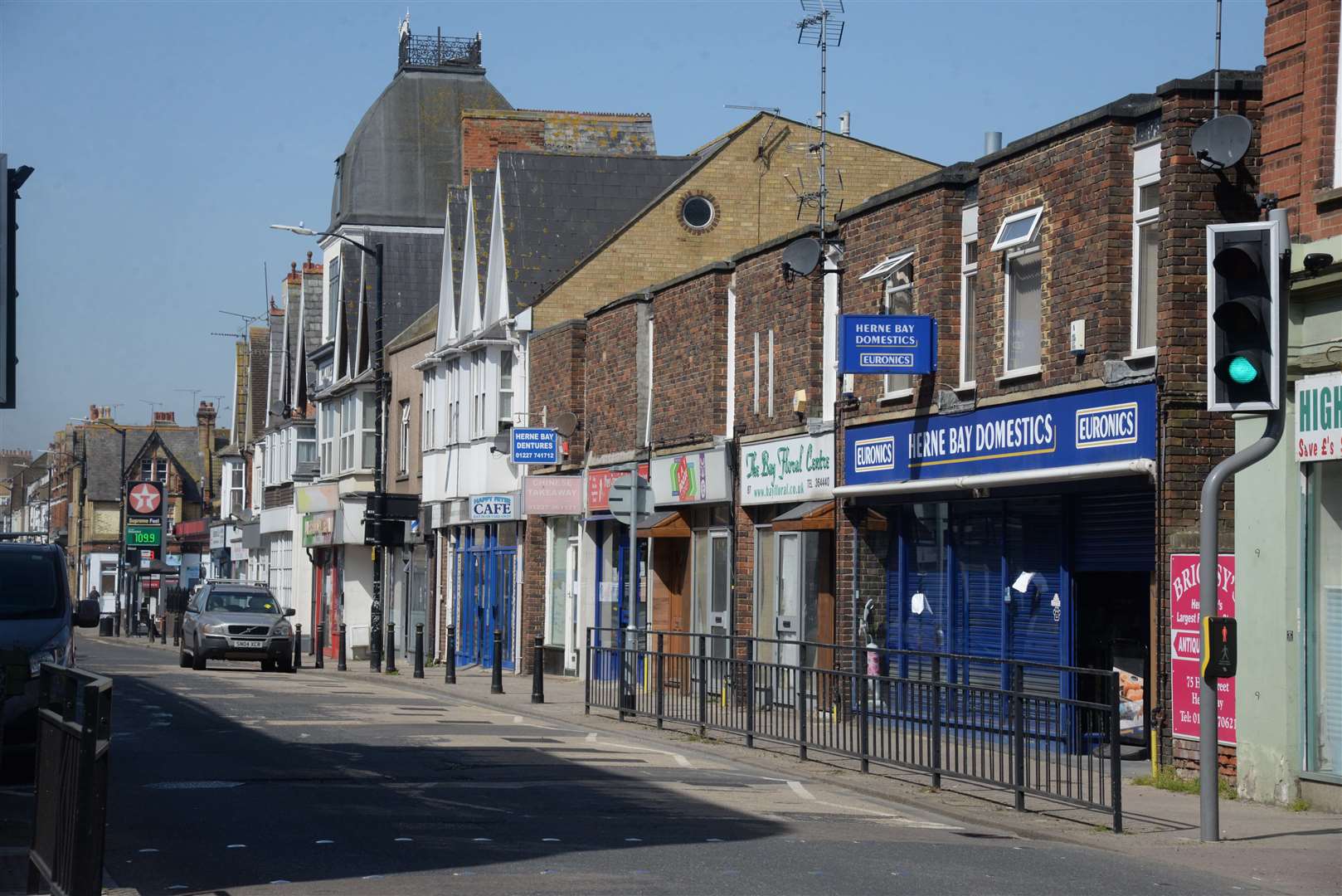 Herne Bay town centre. Stock picture