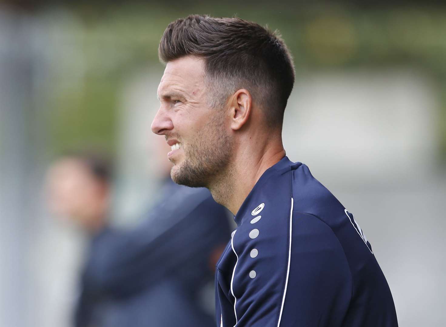 Dartford joint-manager Jamie Coyle. Picture: Andy Jones