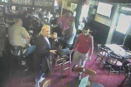 Michelle Roberts steals charity tin money from a pub