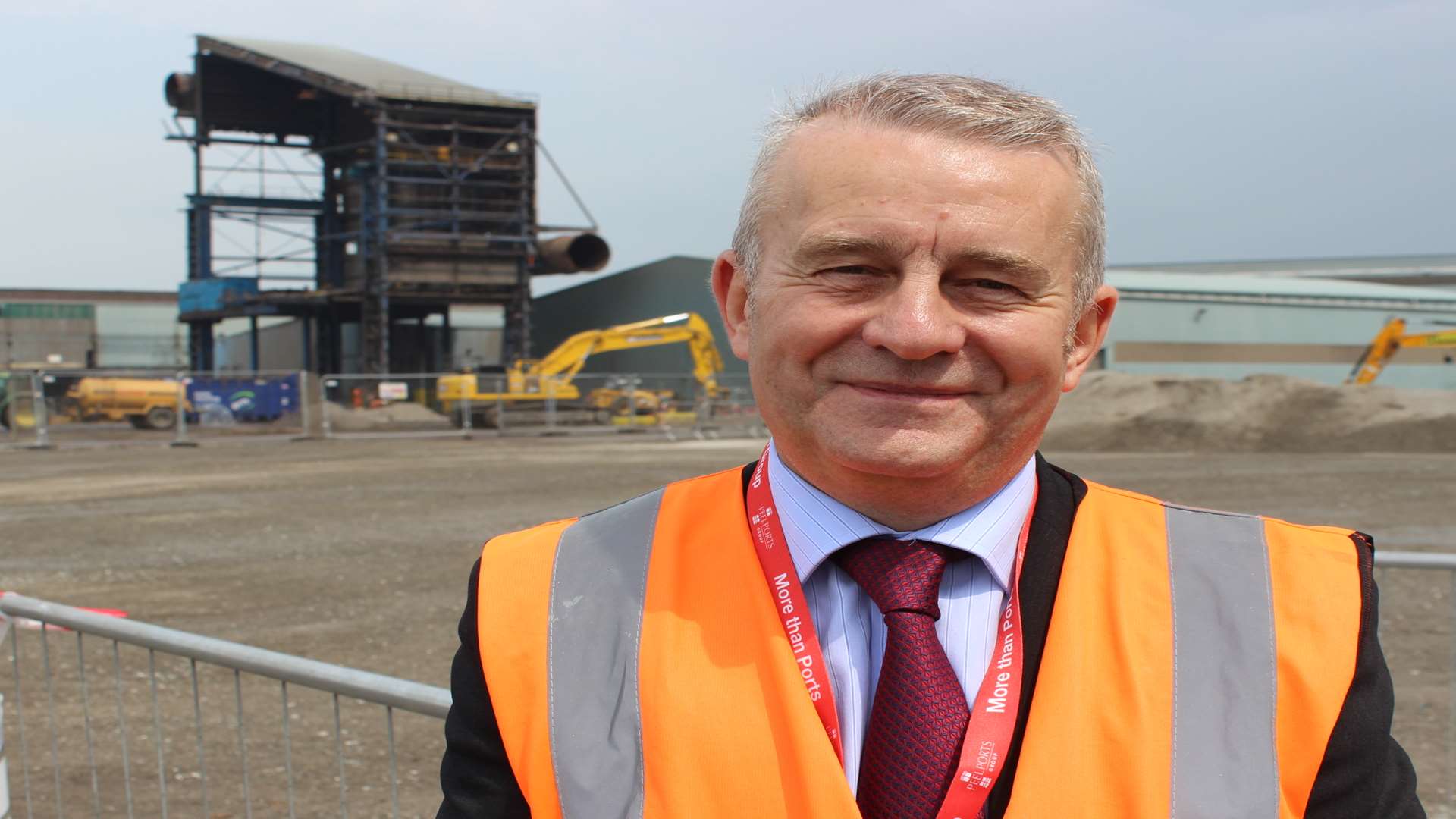 Paul Barker, Peel Ports' port director at Sheerness