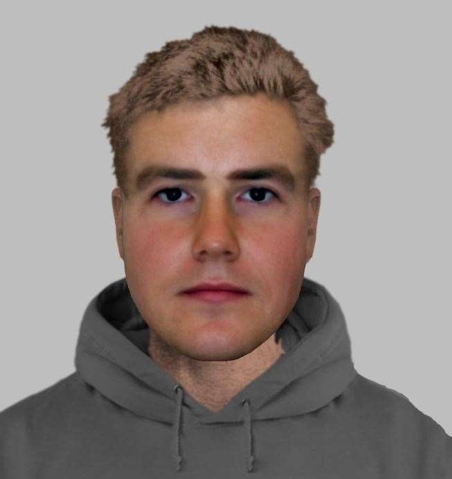 A mock-up of what an E-fit would look like today. All Photos: Kent Police (46190500)