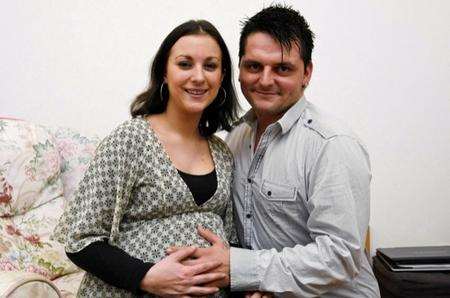 Mark-Antony Jones and his partner Lucy-Rae Tamulevicius, of Chapel Mews, Sheerness, lost their first baby, Xara-Mae, to cot death last year. Now they are expecting new baby Zelia-Mae in March