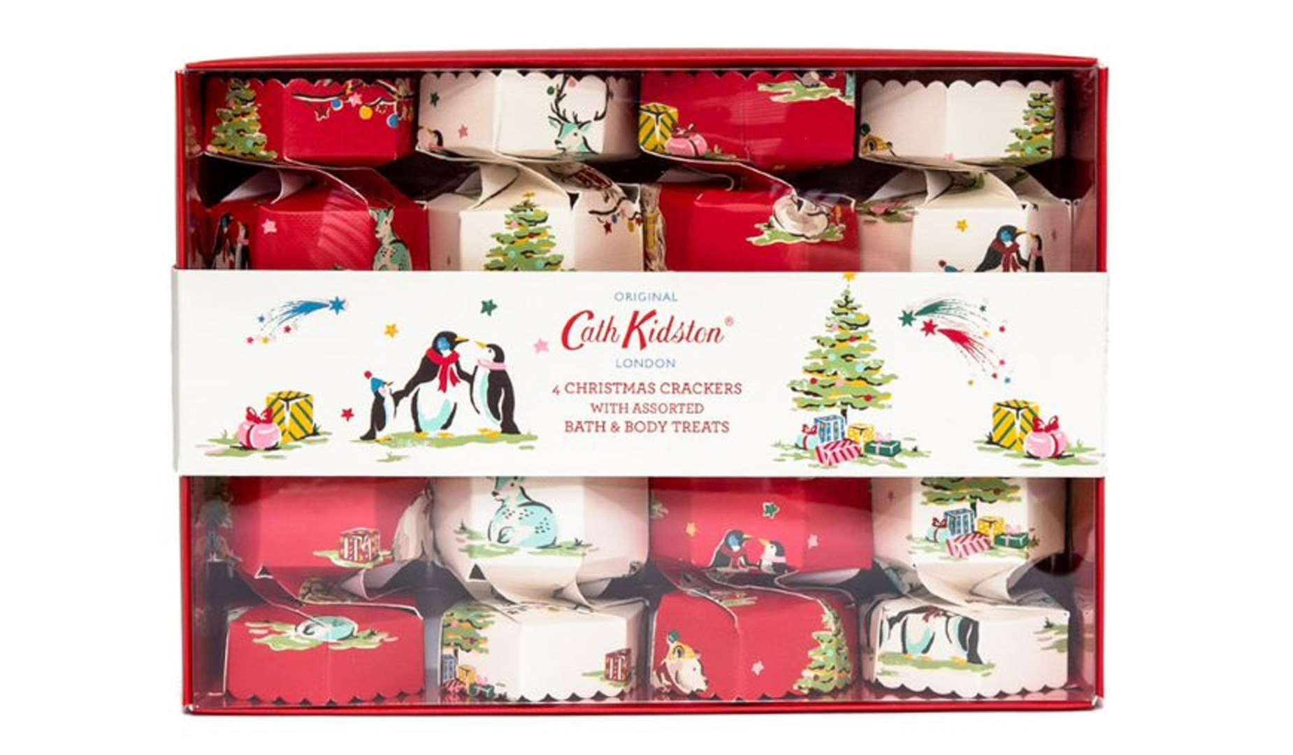 Pamper your pals something rotten with these Cath Kidston crackers, £16, Sainsbury's