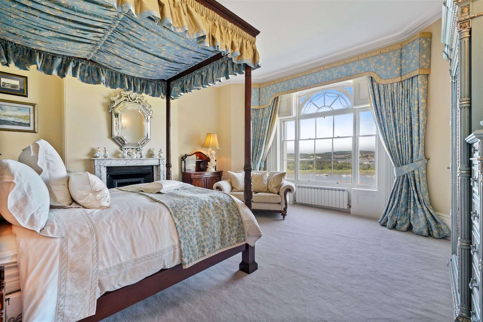 One of four double bedrooms at the property in Rochester. Picture: John D Wood