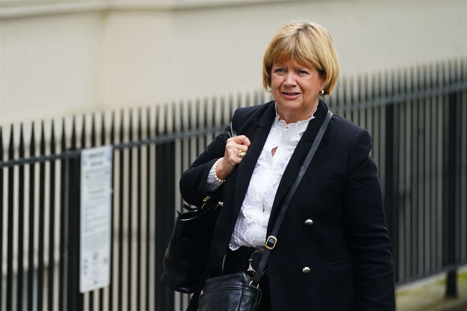 Inquiry chair Baroness Heather Hallett will spend three weeks examining the decision-making in Northern Ireland (James Manning/PA)