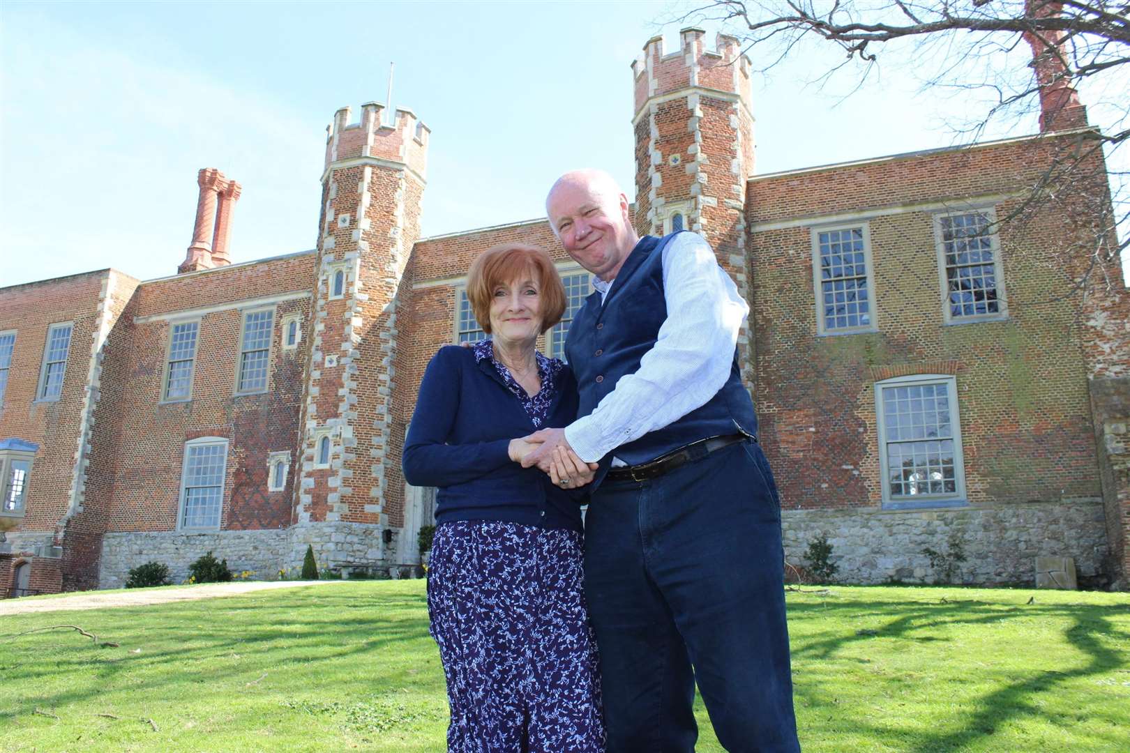 Daniel and Suzanne O'Donoghue have put the former Tudor manor Shurland Hall at Eastchurch on the market. Picture: John Nurden (5377529)