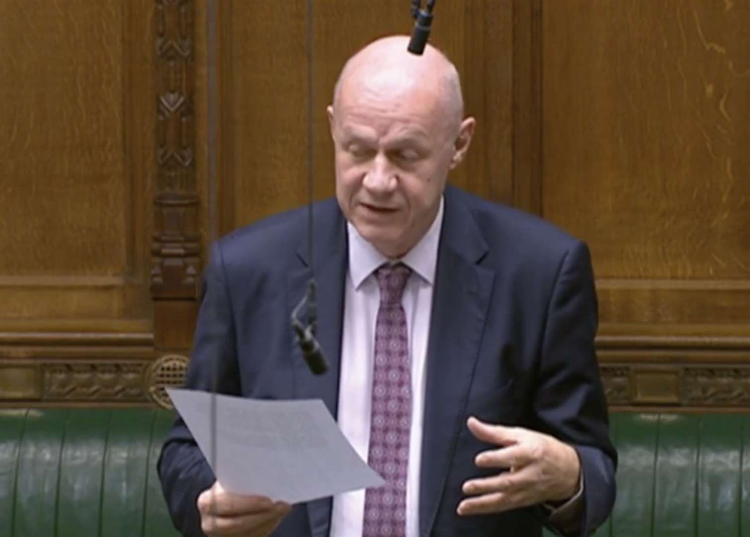 Ashford MP Damian Green raised the issue of Eurostar services to Kent in the House of Commons yesterday.