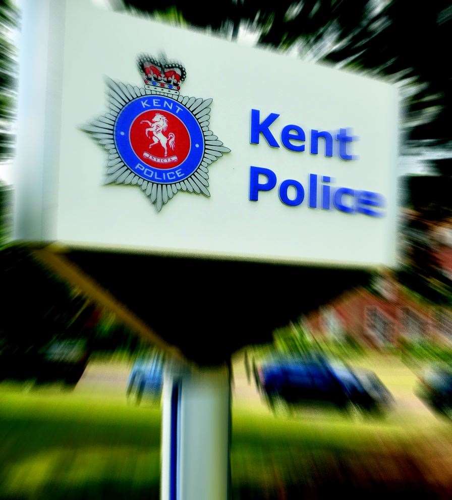 The matter has been reported to Kent Police