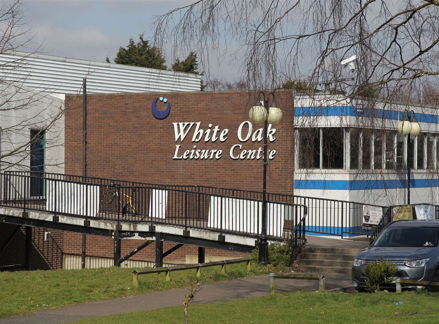 The former White Oak Leisure Centre in Swanley, which is being replaced. Picture: John Westhrop