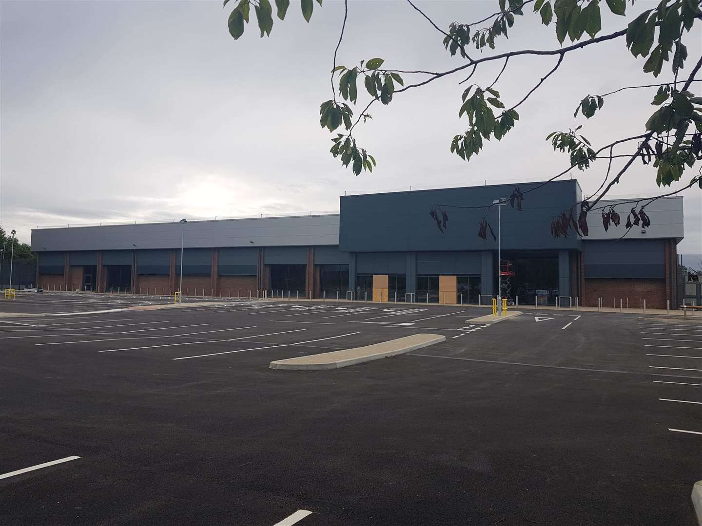 After an extensive renovation of the former Homebase store, Home Bargains is ready to move in to the site in Whitfield. Picture Claire Hall