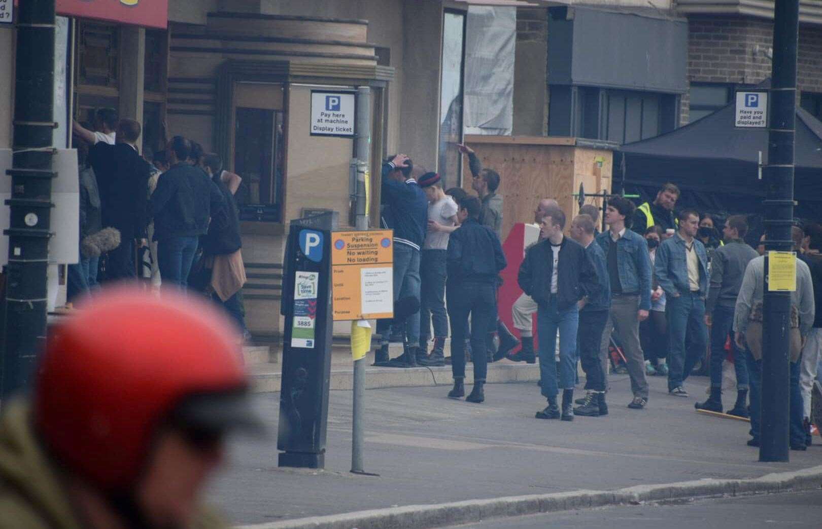 A clash between Mods and skinheads was depicted in the Empire of Light movie filmed in Margate. Picture: Roberto Fabiani