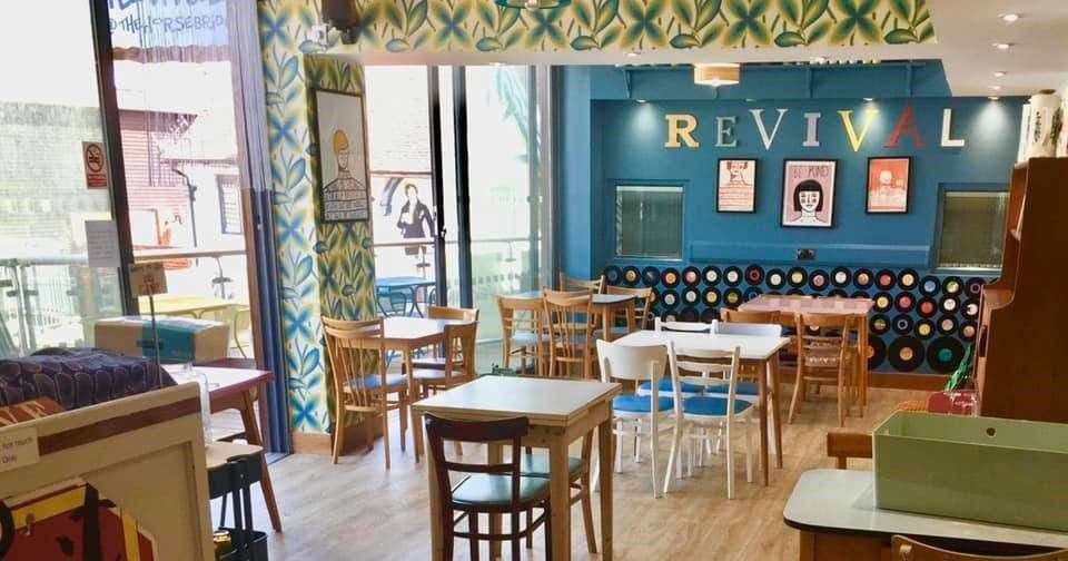 Cafe Revival at the Horsebridge in Whitstable which is under threat of eviction