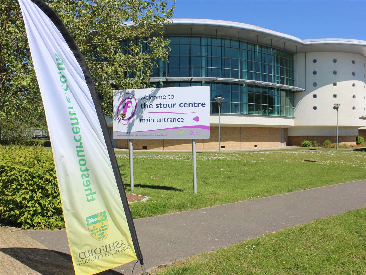 Freedom Leisure is operating the site on behalf of Ashford Borough Council