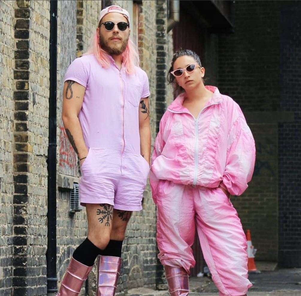 Pink suits are part of a new LGBTQ punk scene in Thanet