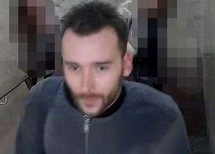James Nangle's father recognised him in this CCTV image and alerted his mother, who called police