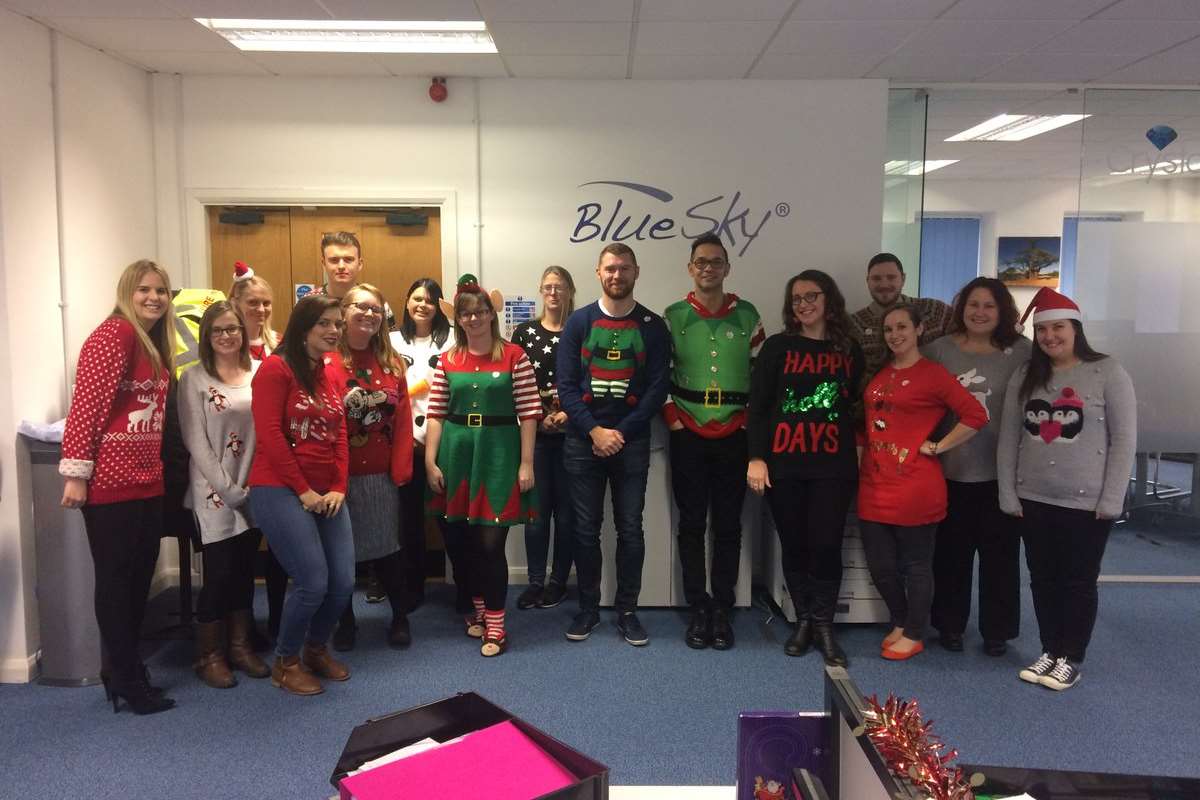 BlueSky Pensions UK are joining in the Christmas cheer this year