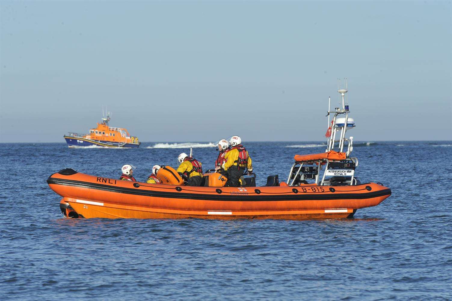 The RNLI and HM Coastguard will give a sea rescue demonstration at the Party on the Prom
