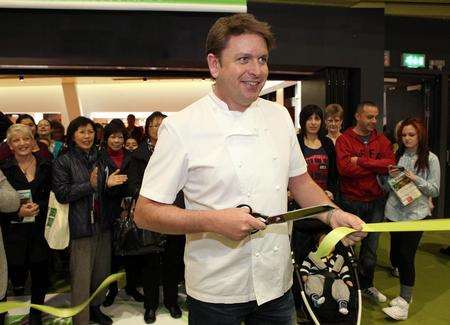 James Martin opens BBC Good Food Spring Show, Bluewater