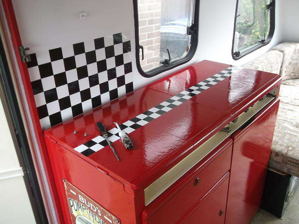 teh diner style caravan interior (7272258)