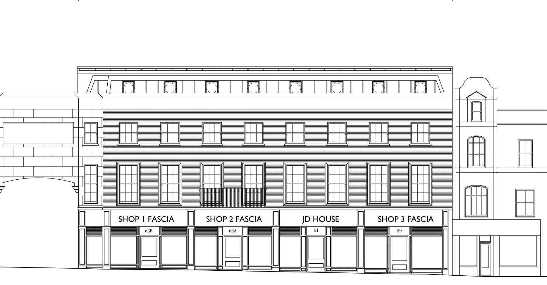 What the proposed shopfronts in Queen Street, Ramsgate, will look like