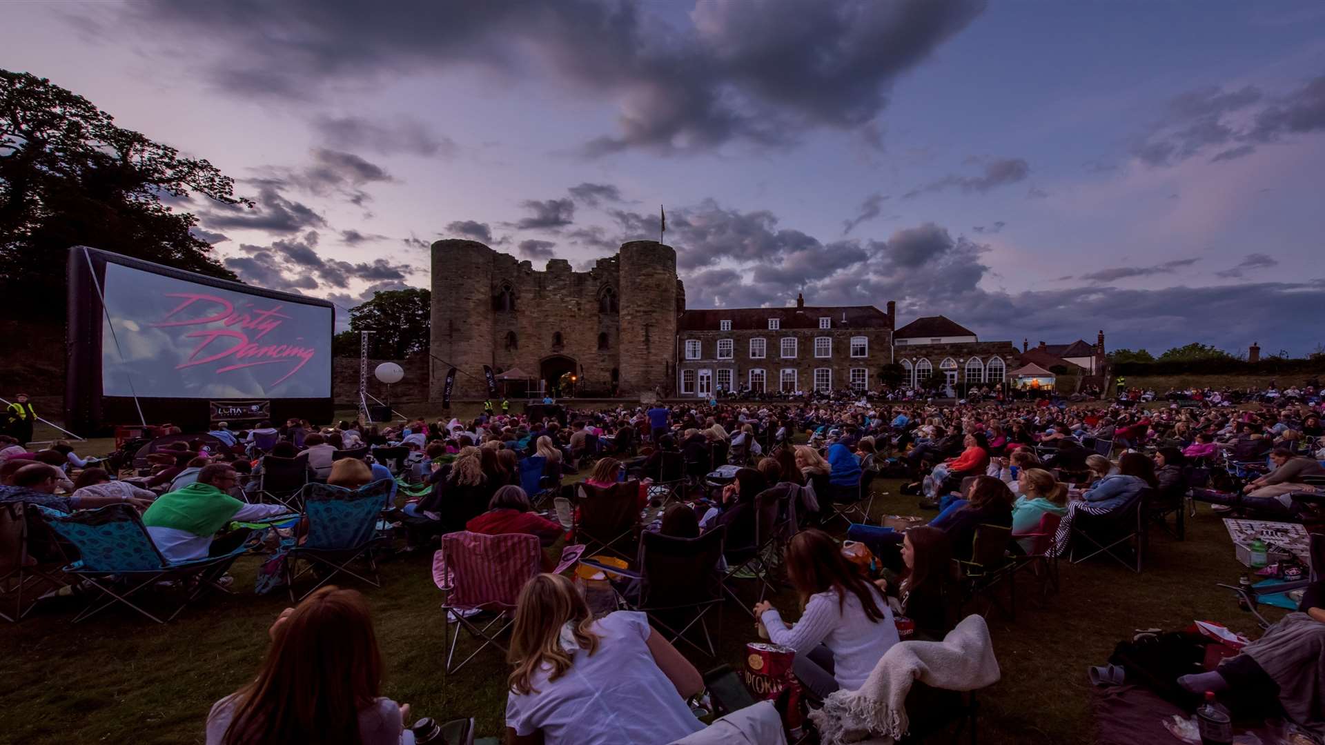 Tonbridge Castle is one of the venues for open air cinema this summer