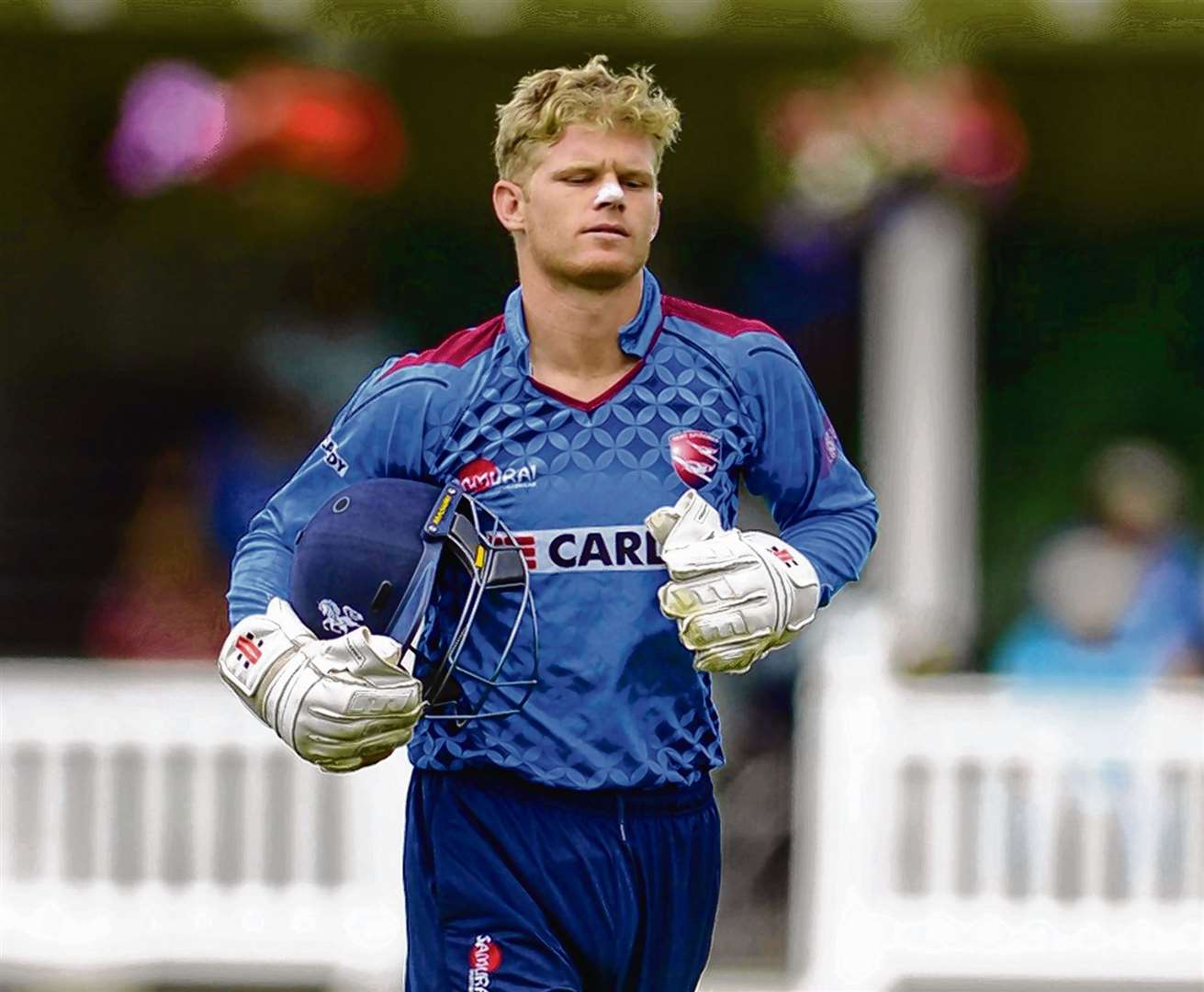 Sam Billings discovered he had skin cancer following a screening offered by his club. Picture: Barry Goodwin