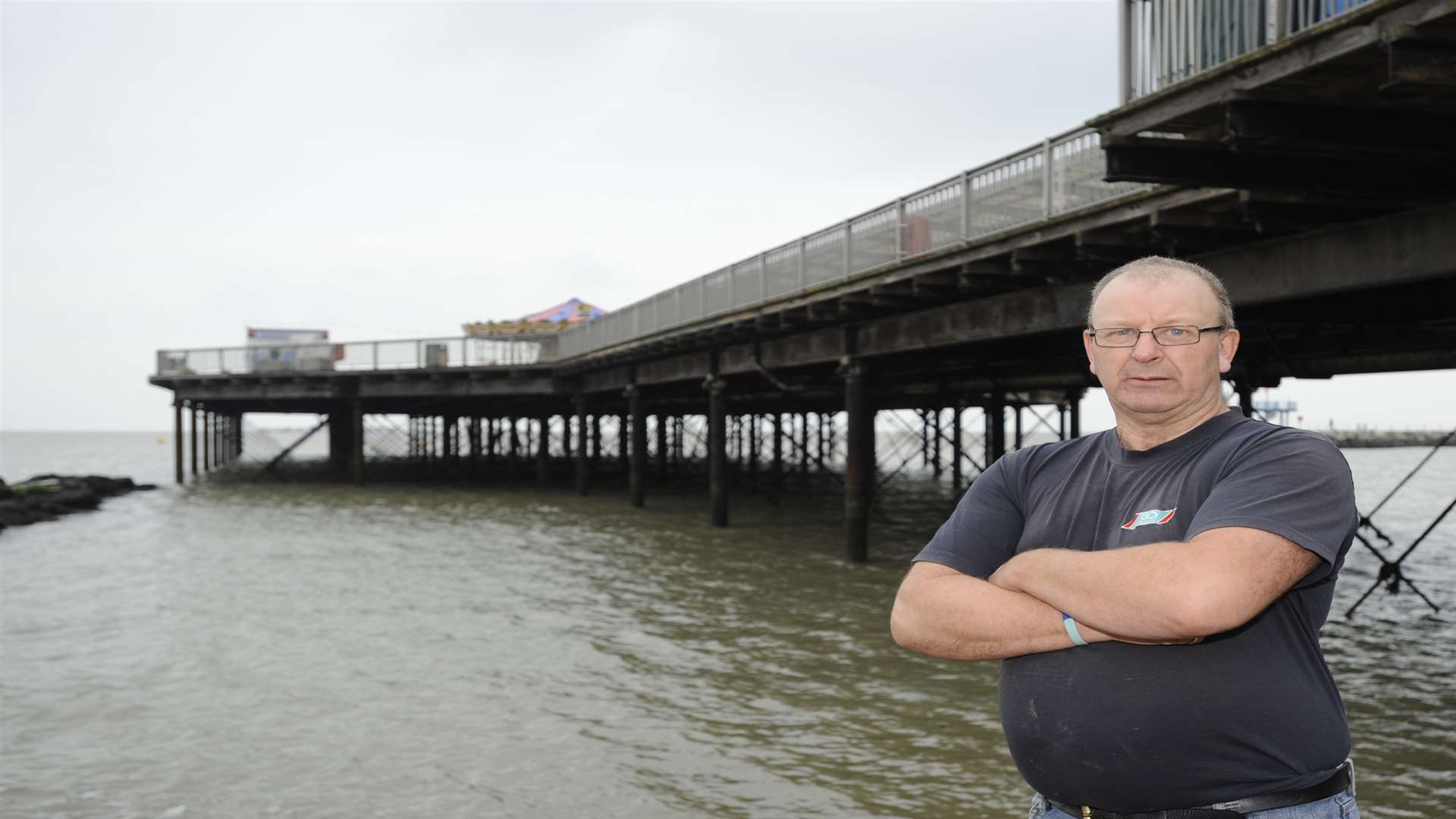 Herne Bay pier is said to need renovation work, according to Andy Newell