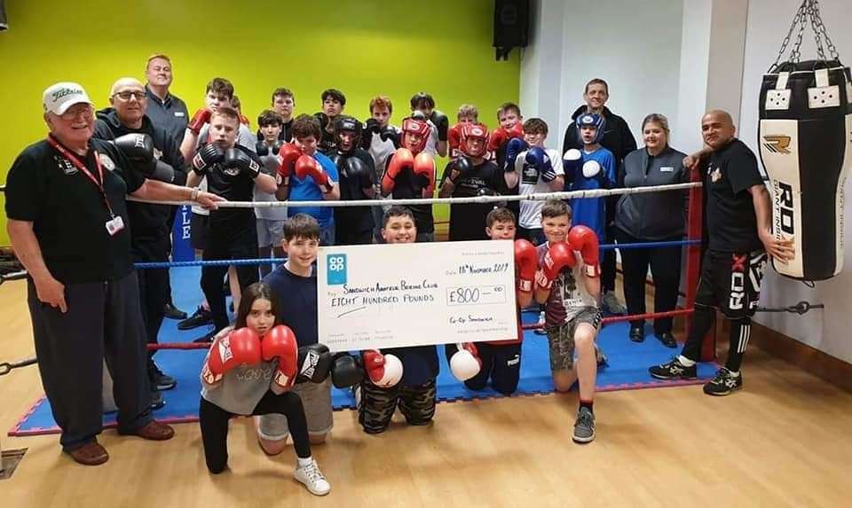 Sandwich Amateur Boxing Club invested more than £50,000 into the build of the leisure centre