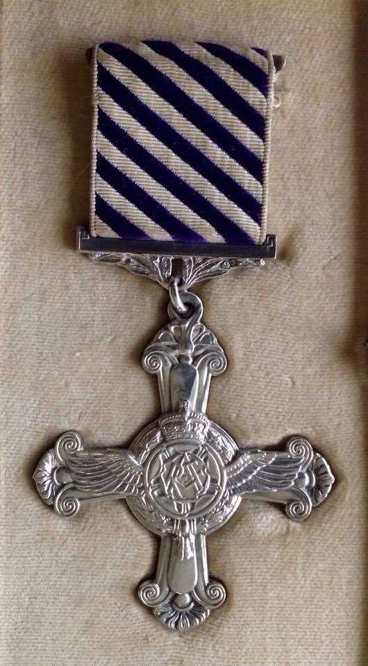 Distinguished Flying Cross (DFC) awarded to Flt. Lt. Ian J. Muirhead