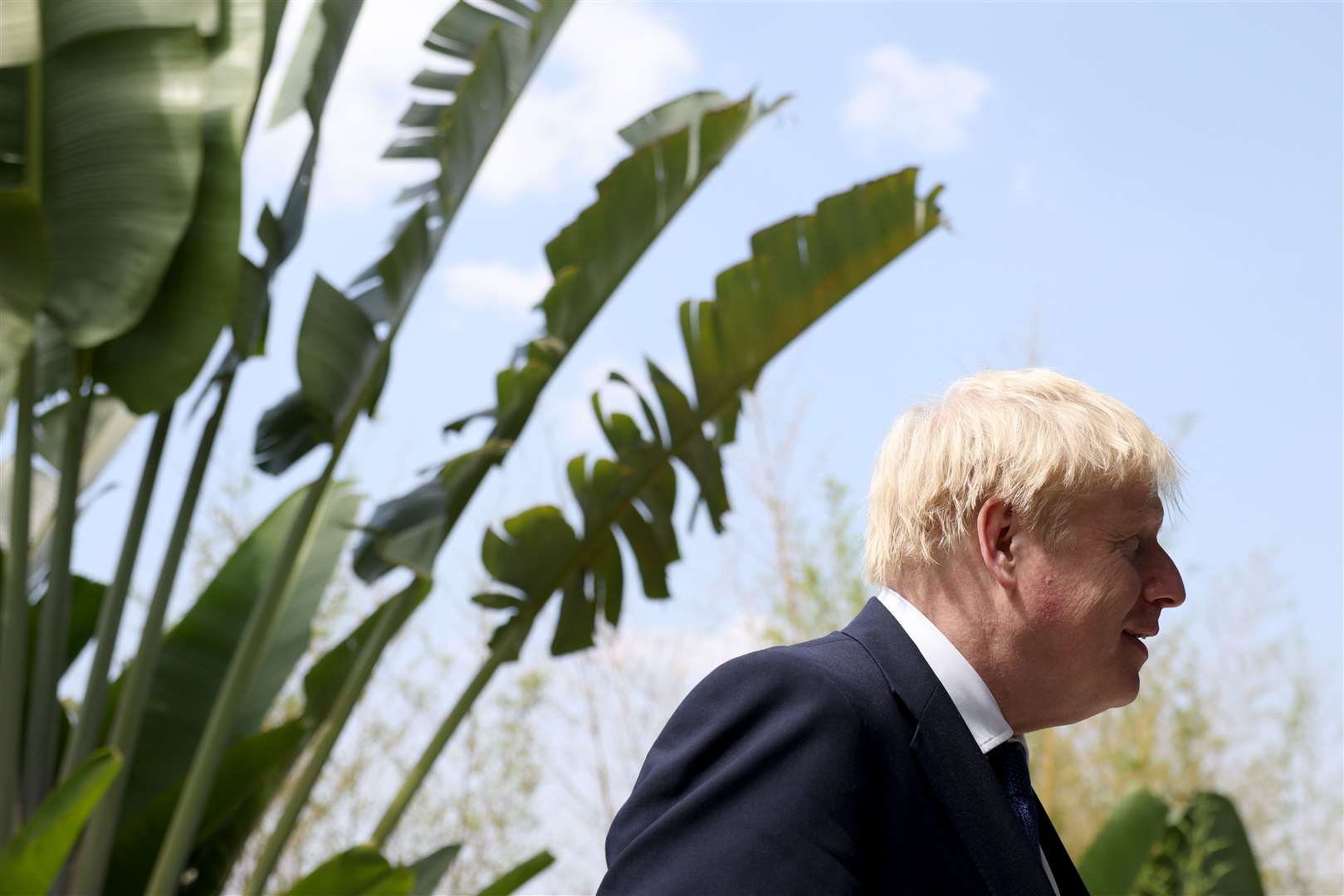 Prime Minister Boris Johnson recently travelled to Rwanda, and his political troubles travelled with him (Dan Kitwood/PA)