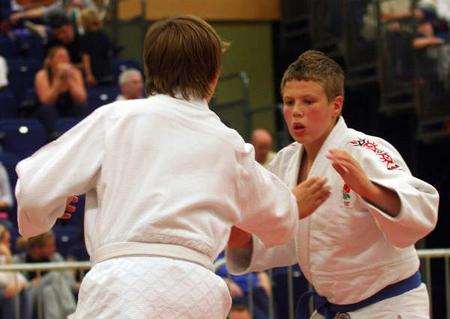 Ryan Cottom, who won gold in the under-66kg 12-13 category