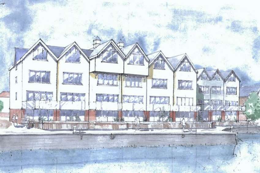 The plans for Abbey Wharf.