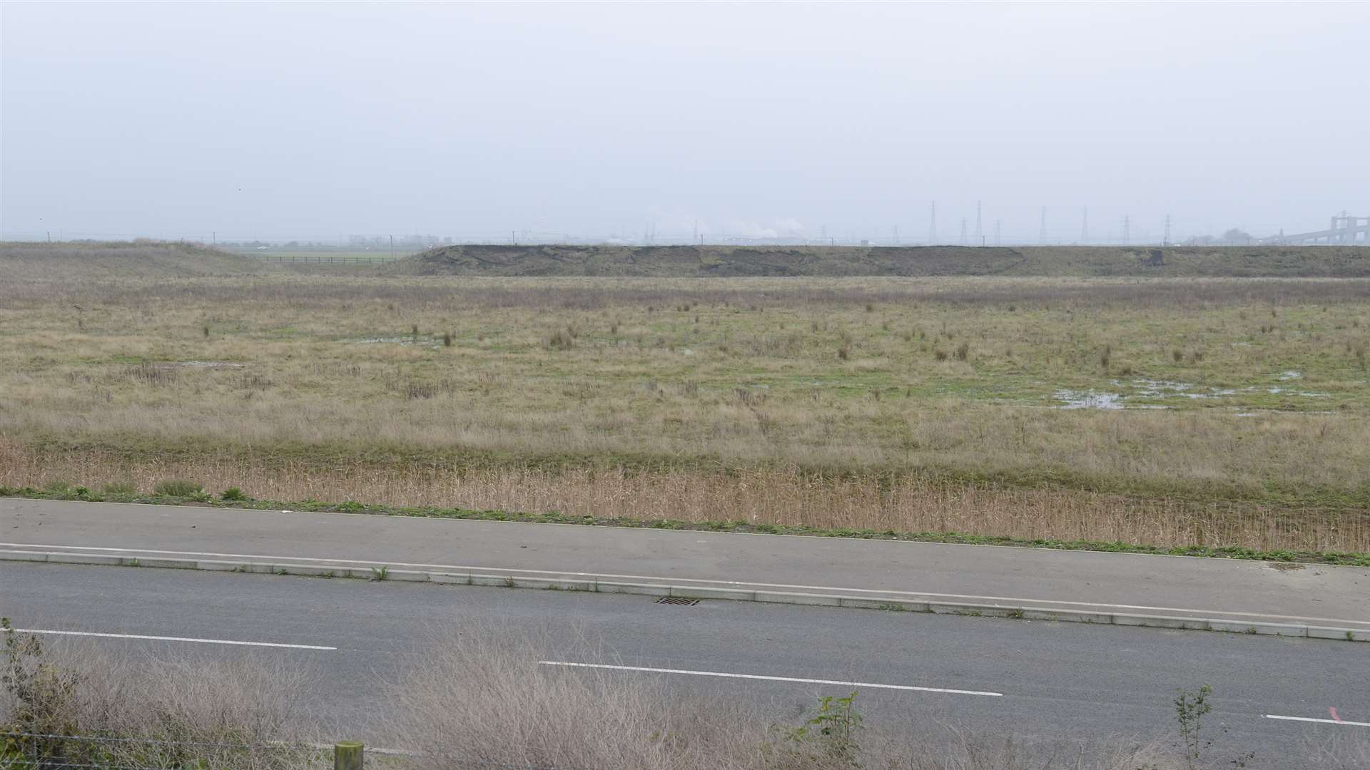 Land beside the A249 near to Neats Court at Queenborough