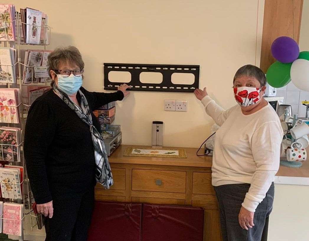 Canon Appleton Court residents Irene Mullally (left) and Irene Paine (right). Picture: Irene Paine