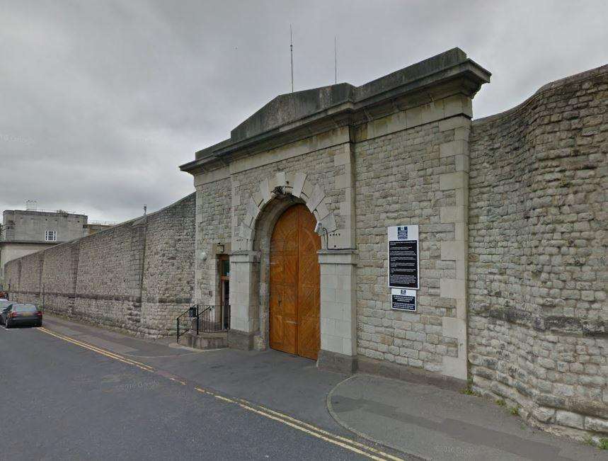 Items were thrown over the walls of Maidstone Prison