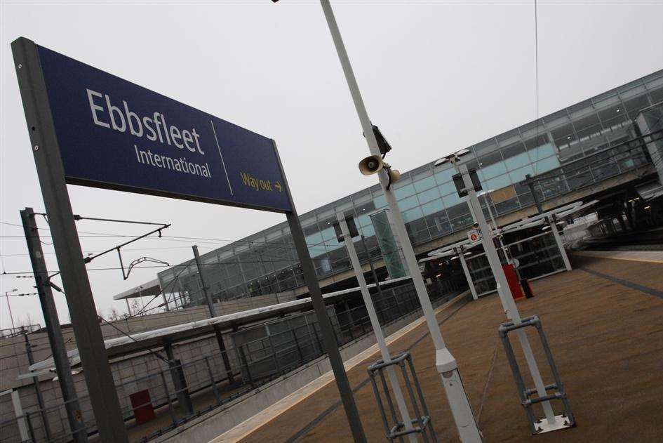 Ebbsfleet International train station