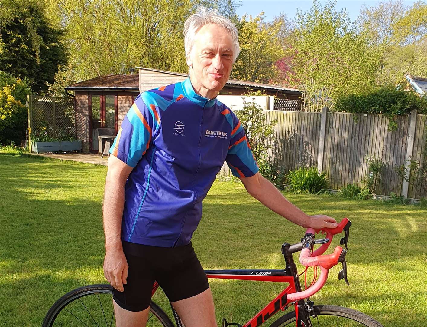 Karl Royer has set himself an epic cycling challenge