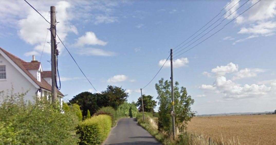 Church Street between Bapchild and Rodmersham. Picture: Google